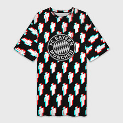 Женская длинная футболка Бавария Мюнхен люди