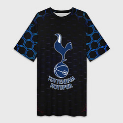 Женская длинная футболка ФК Тоттенхэм соты