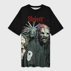 Женская длинная футболка Slipknot