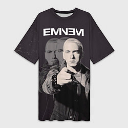 Женская длинная футболка Eminem: You