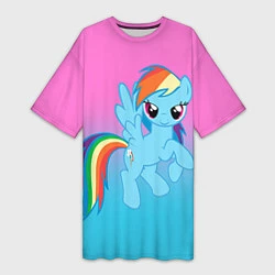 Женская длинная футболка My Little Pony