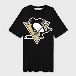 Женская длинная футболка Pittsburgh Penguins: Crosby