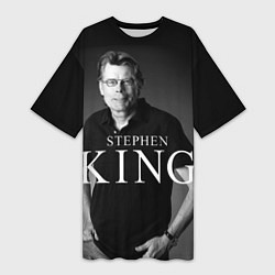 Женская длинная футболка Стивен Кинг