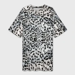Женская длинная футболка White Jaguar
