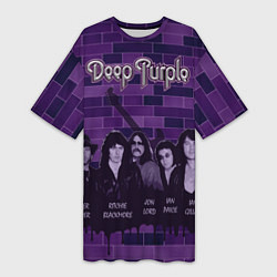 Женская длинная футболка Deep Purple