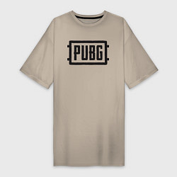 Женская футболка-платье PUBG
