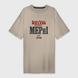 Женская футболка-платье MEPHI