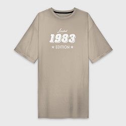 Женская футболка-платье Limited Edition 1983