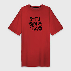 Женская футболка-платье Stigmata