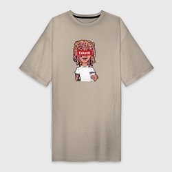Женская футболка-платье Lil Pump: Esketit Style