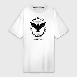 Женская футболка-платье The Eagle: Khabib UFC