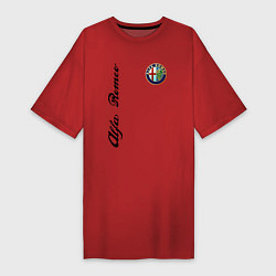 Женская футболка-платье Alfa Romeo Automobiles S p A
