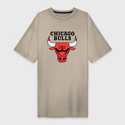 Женская футболка-платье Chicago Bulls