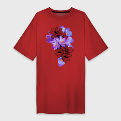 Женская футболка-платье Krokus Flower
