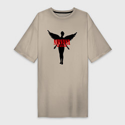 Женская футболка-платье Nirvana: In Utero