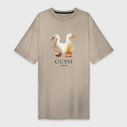 Женская футболка-платье GUSSI Ga-Ga