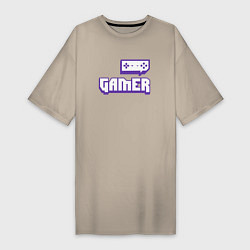 Женская футболка-платье Twitch Gamer