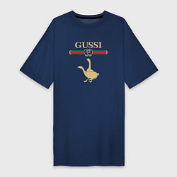 Женская футболка-платье GUSSI Fashion
