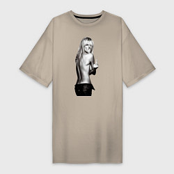 Женская футболка-платье Heidi Klum: Fuck Off!