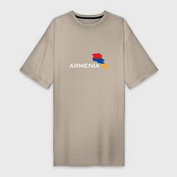 Женская футболка-платье Армения