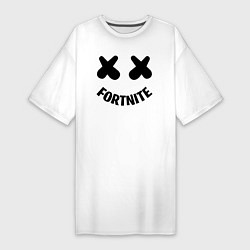 Женская футболка-платье FORTNITE x MARSHMELLO