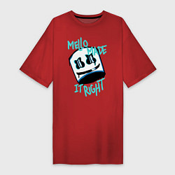 Женская футболка-платье Mello Made it Right