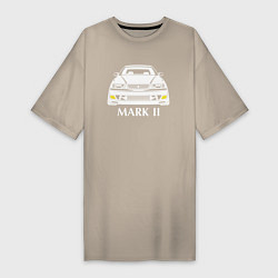 Женская футболка-платье Toyota Mark2 JZX100