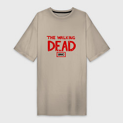 Женская футболка-платье The walking Dead AMC