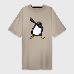 Женская футболка-платье DAB Pinguin