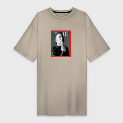Женская футболка-платье Илон Маск Журнал TIME