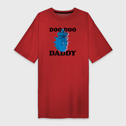 Футболка женская-платье DOO DOO DADDY, цвет: красный