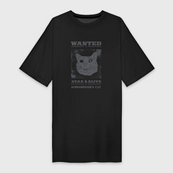 Женская футболка-платье Schrodinger's cat