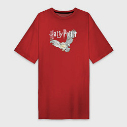 Женская футболка-платье Гарри Поттер: Букля