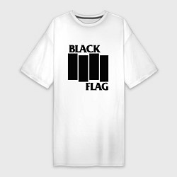 Женская футболка-платье BLACK FLAG
