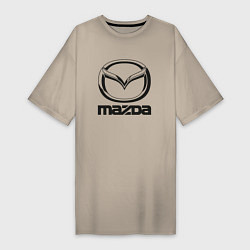 Женская футболка-платье MAZDA LOGO