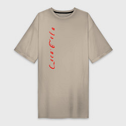 Женская футболка-платье C o c a - C o l a