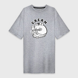 Женская футболка-платье Wu-Tang Cat