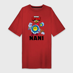 Женская футболка-платье BRAWL STARS NANI НАНИ
