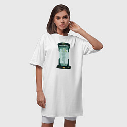 Футболка женская-платье Клон Бет, цвет: белый — фото 2