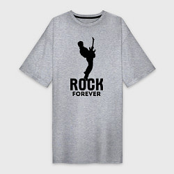 Женская футболка-платье Rock forever