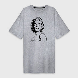 Женская футболка-платье Мэрилин Монро