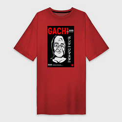 Женская футболка-платье Gachimuchi Van Darkholm