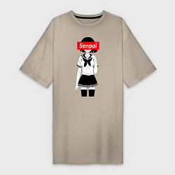 Женская футболка-платье Senpai