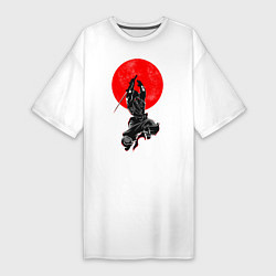 Футболка женская-платье Samurai, цвет: белый