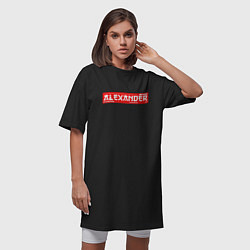 Футболка женская-платье АлександрAlexander, цвет: черный — фото 2