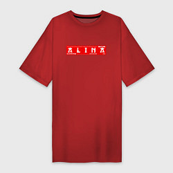 Женская футболка-платье АлинаAlina