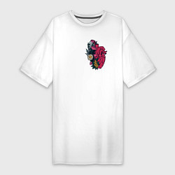 Женская футболка-платье Heart