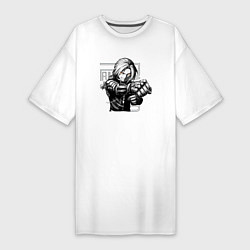 Женская футболка-платье Стальной алхимик