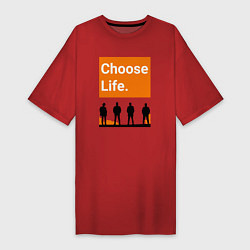 Женская футболка-платье Choose Life