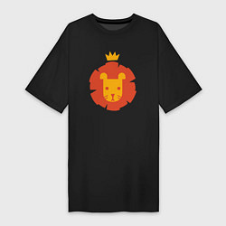 Женская футболка-платье King Lion